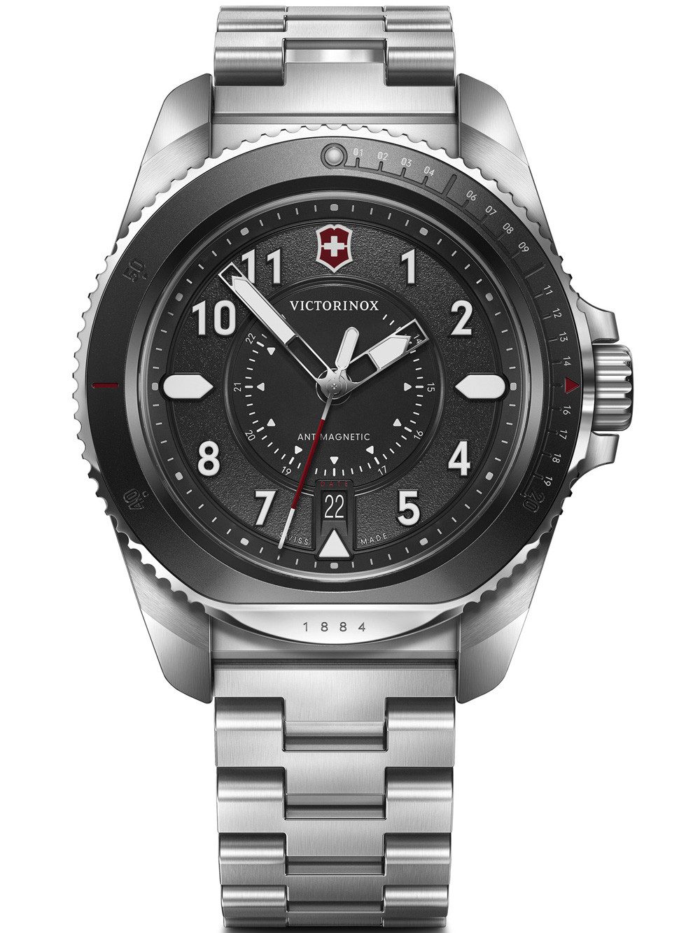 Victorinox Quarzuhr Victorinox 242009 Journey 1884 Herrenuhr 43mm 20ATM Victorinox 242009 Journey 1884 Herrenuhr 43mm 20ATM