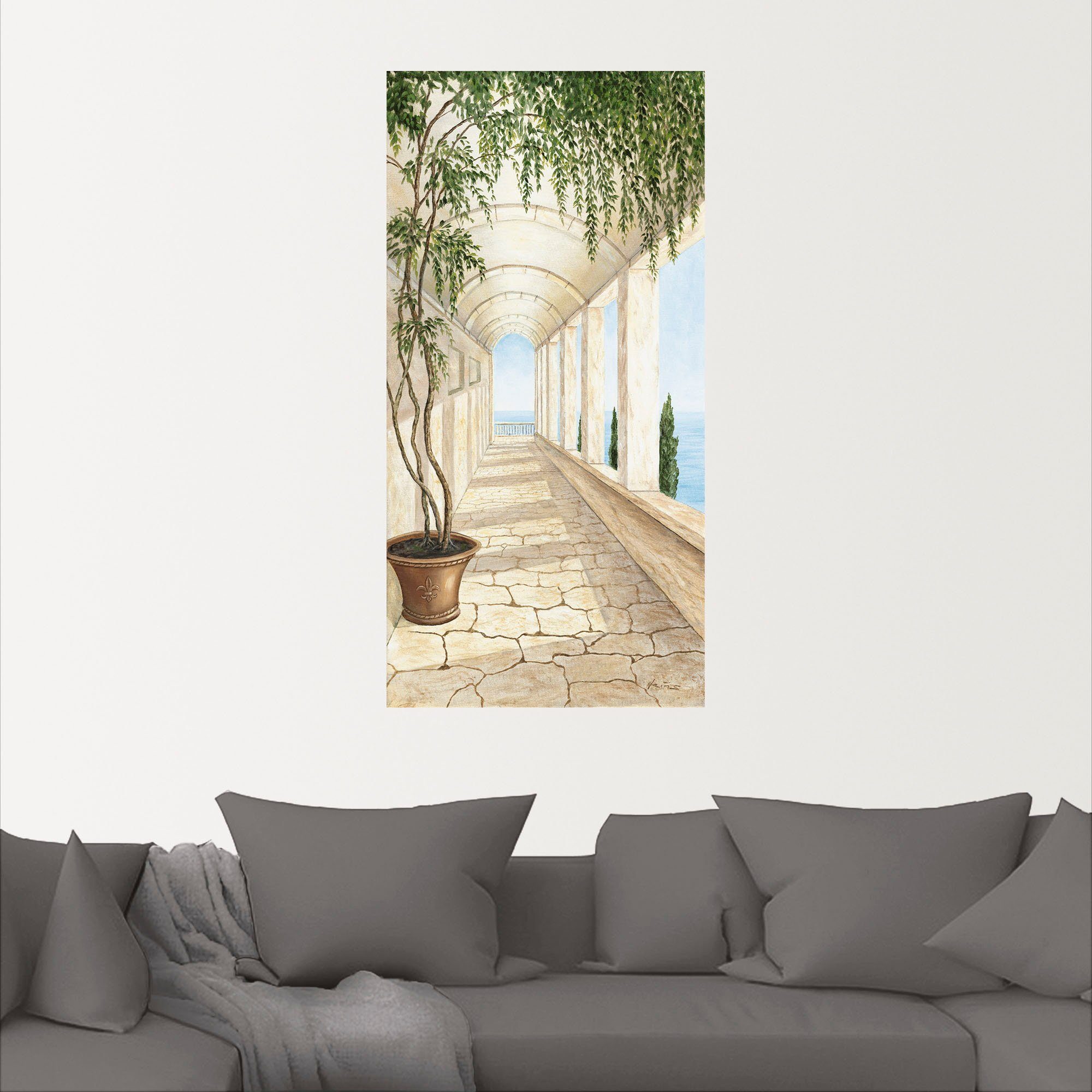 Artland Wandbild Capri, Gebäude (1 St), günstig online kaufen