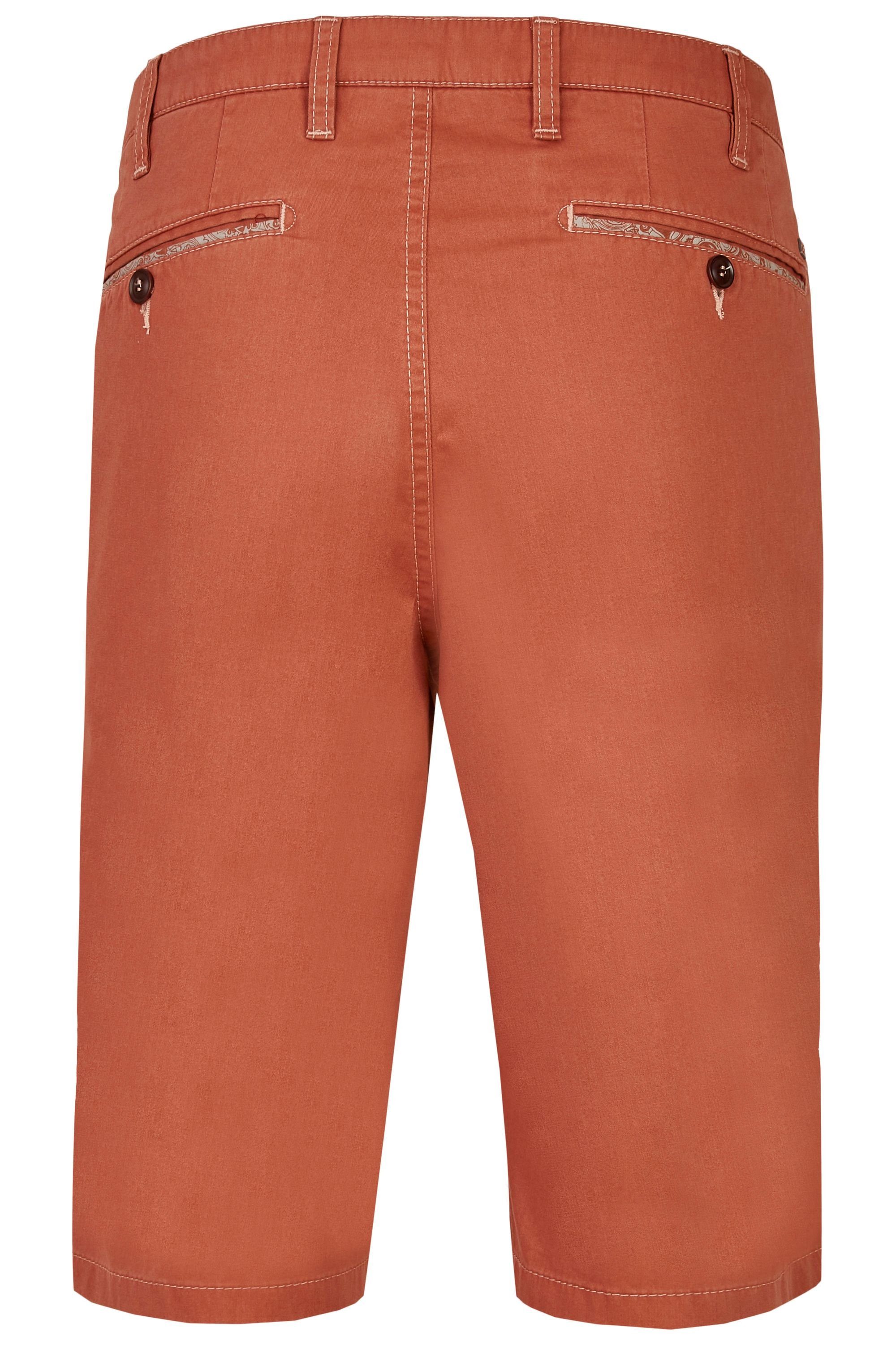 aubi: 3/4-Hose aubi Modern Fit Herren Shorts Paisley High Flex Modell 688