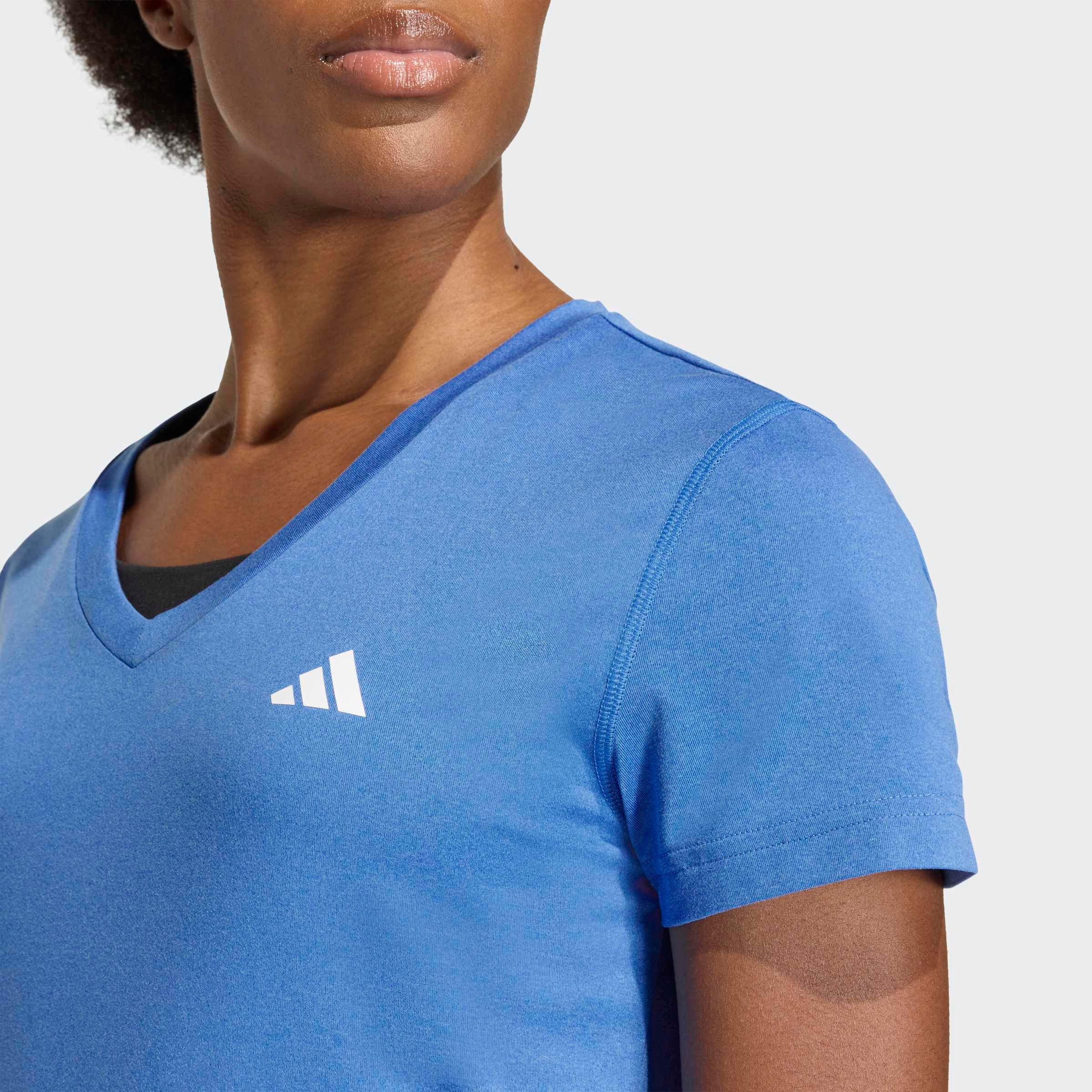 adidas Performance T-Shirt ADIDAS WORKOUT ESSENTIALS MIT V-AUSSCHNITT mit V-Ausschnitt, ohne Verschluss