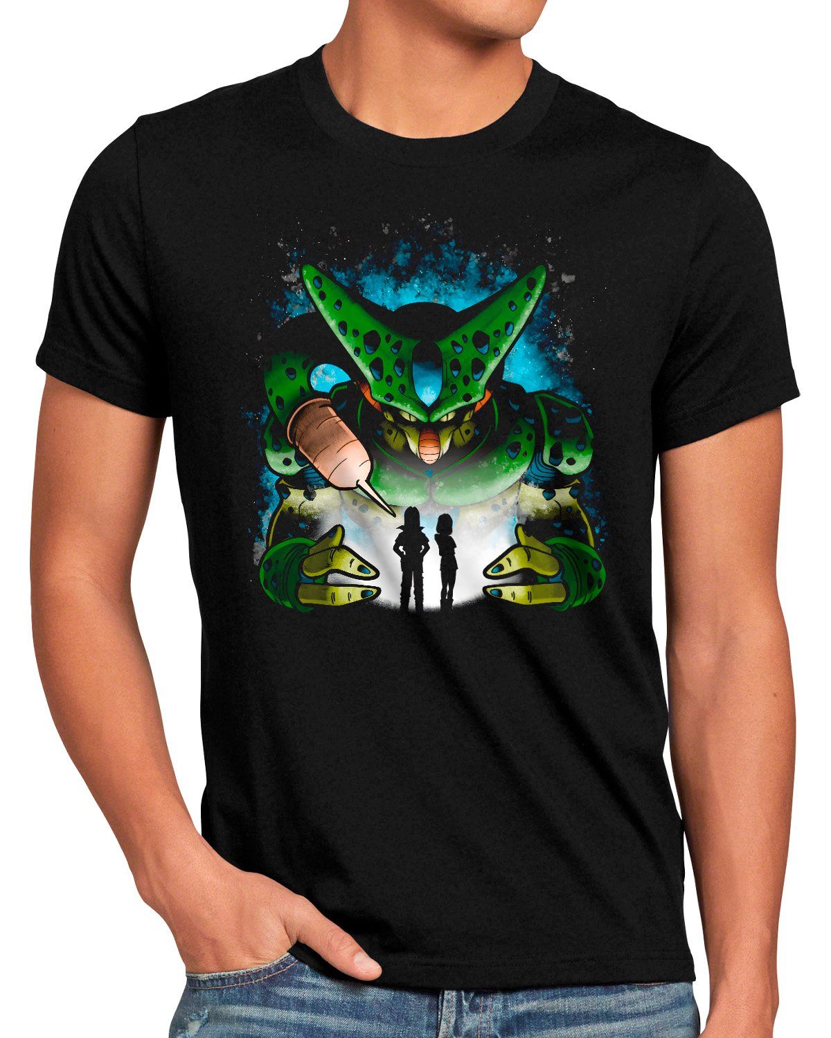 style3 Print-Shirt Herren breakers dragonball z gt T-Shirt Creation the kakarot Gero super Dr. songoku