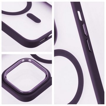 cofi1453 Bumper Matte MagSafe Cover Hülle für iPhone 15 Serie