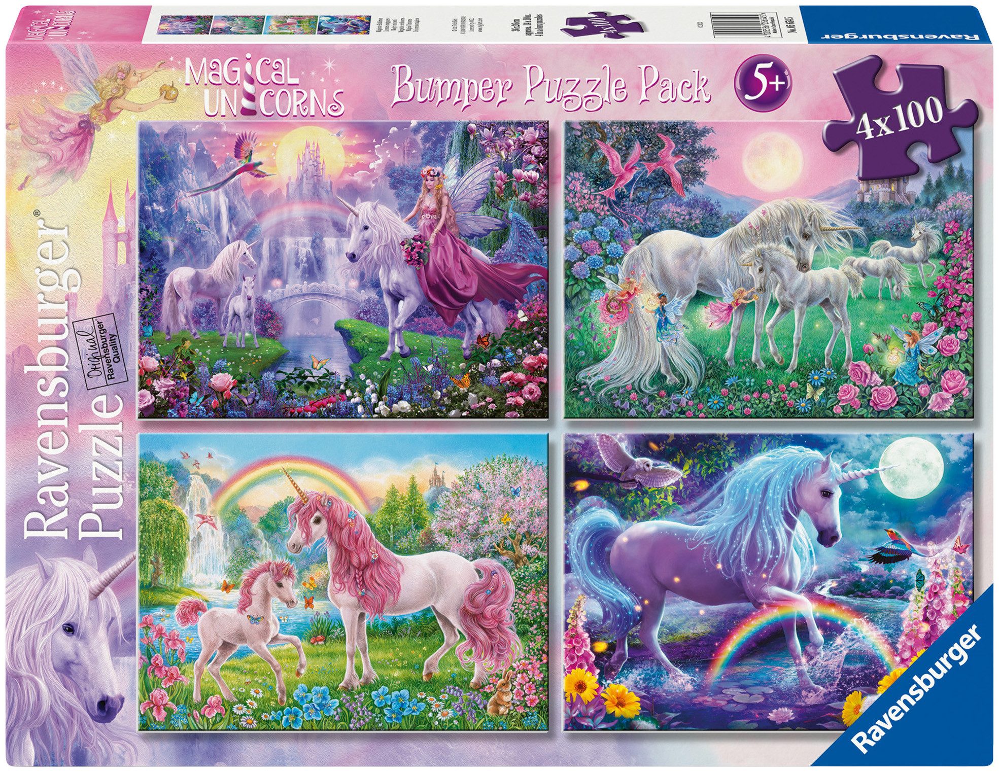 Ravensburger Puzzle Magische Einhörner, 400 Puzzleteile, Made in Europe