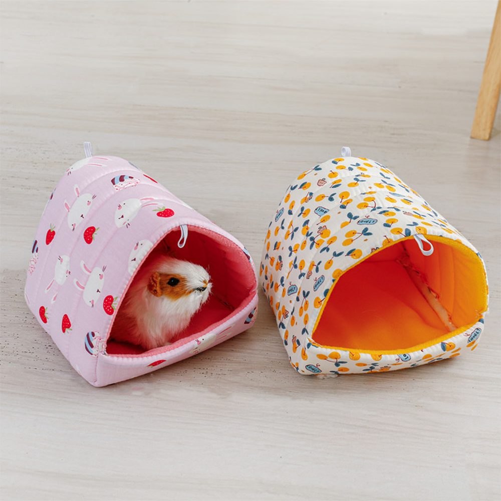 Ledander Tierhaus 2er-Pack Meerschweinchen-Betten, waschbar,Zubehör für Kleintierkäfige, für Zwergkaninchen, Chinchillas, Hamster, Igel, Frettchen, Bartagamen