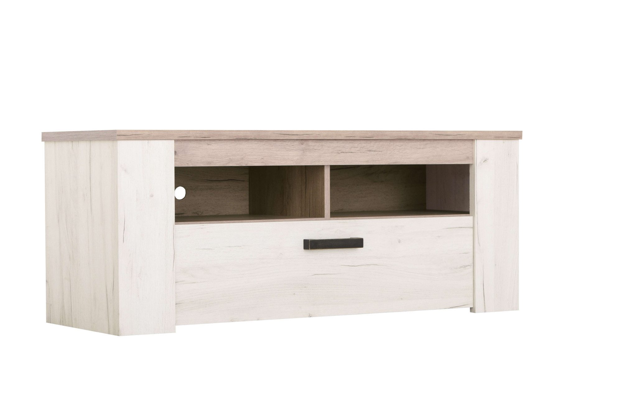 Lowboard Kent TV-Sideoard 120 cm, mit zwei geschlossenen Fächern