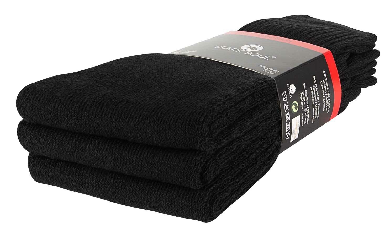 Stark Soul® Socken Frotteesocken (12-Paar) mit extra breitem Rippbund – Bild 3 von 4
