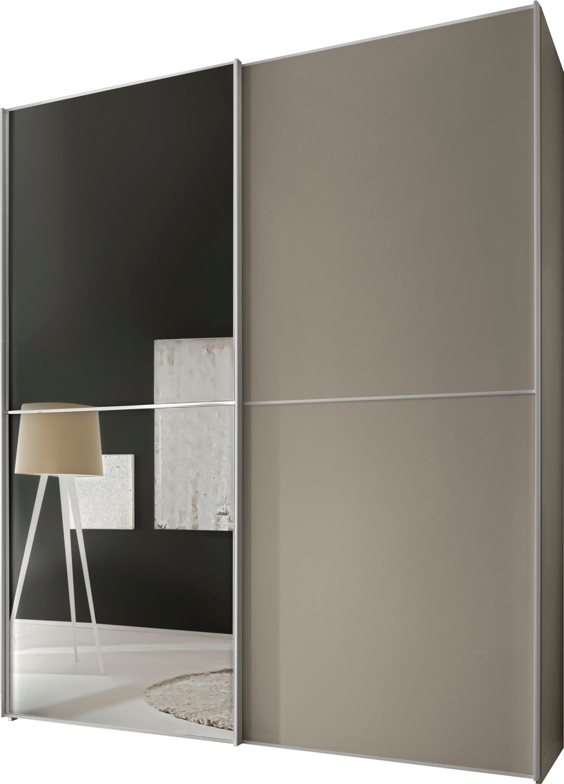 STAUD Schwebetürenschrank Sinfonie Plus, edles Design in hochwertiger Qualität, Made in Germany Mit vier verschiedenen Ausstattungsvarianten