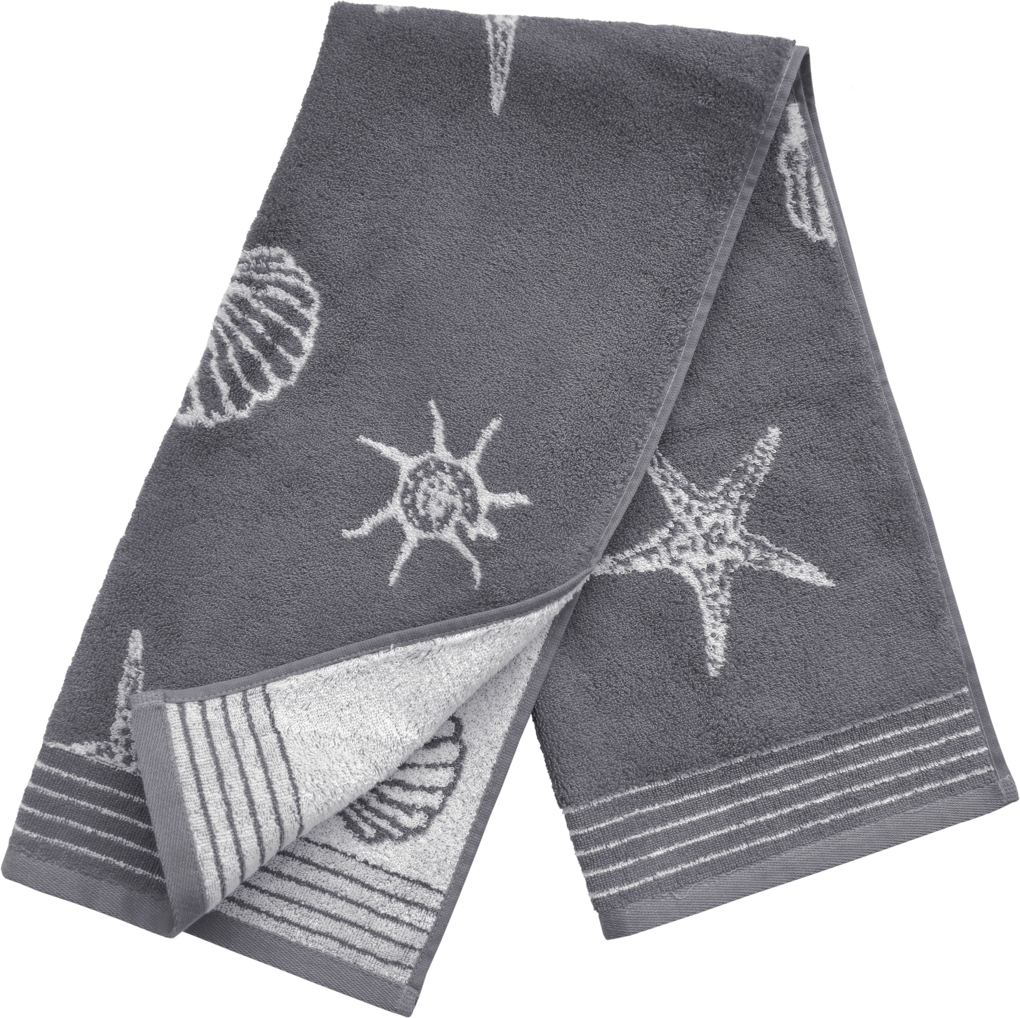 Dyckhoff Badetuch Seashell, Walkfrottee (1-St), mit Muschelmuster