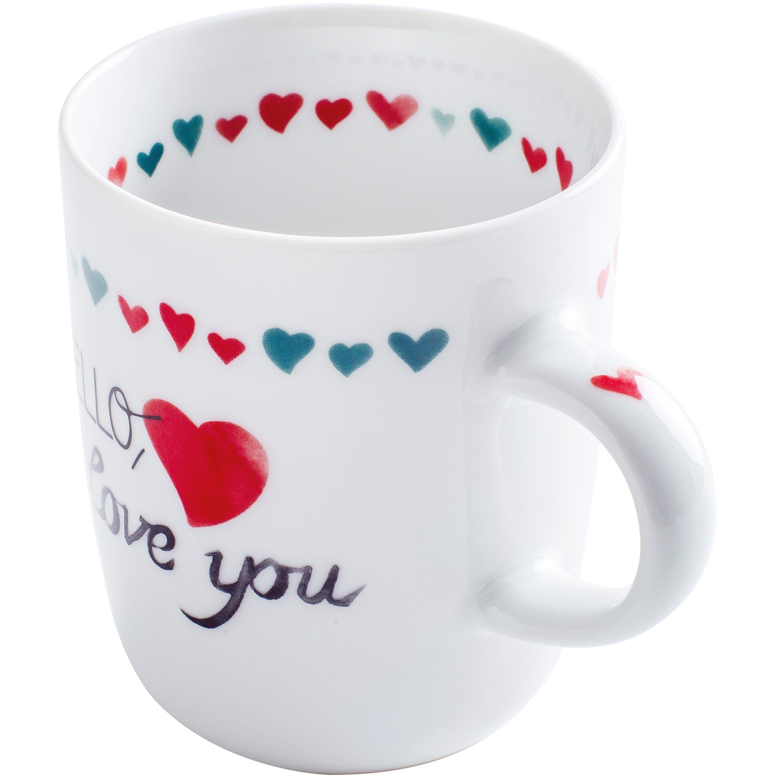 KAHLA Becher Happy Cups 0,35 l, 1-tlg., Porzellan, Made in Germany