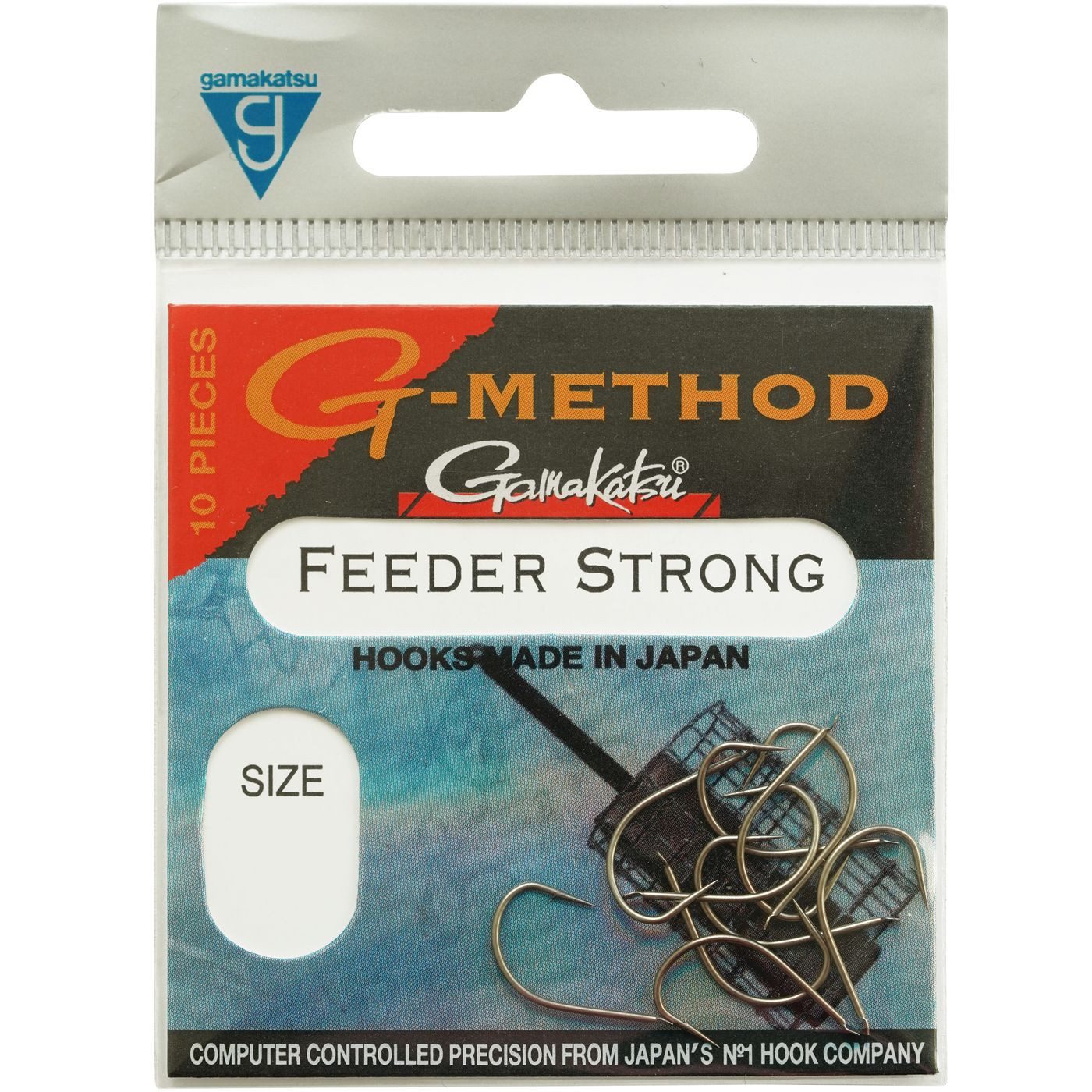 Feederhaken Gamakatsu G-Method Feeder Strong Hooks - 10 Feederhaken