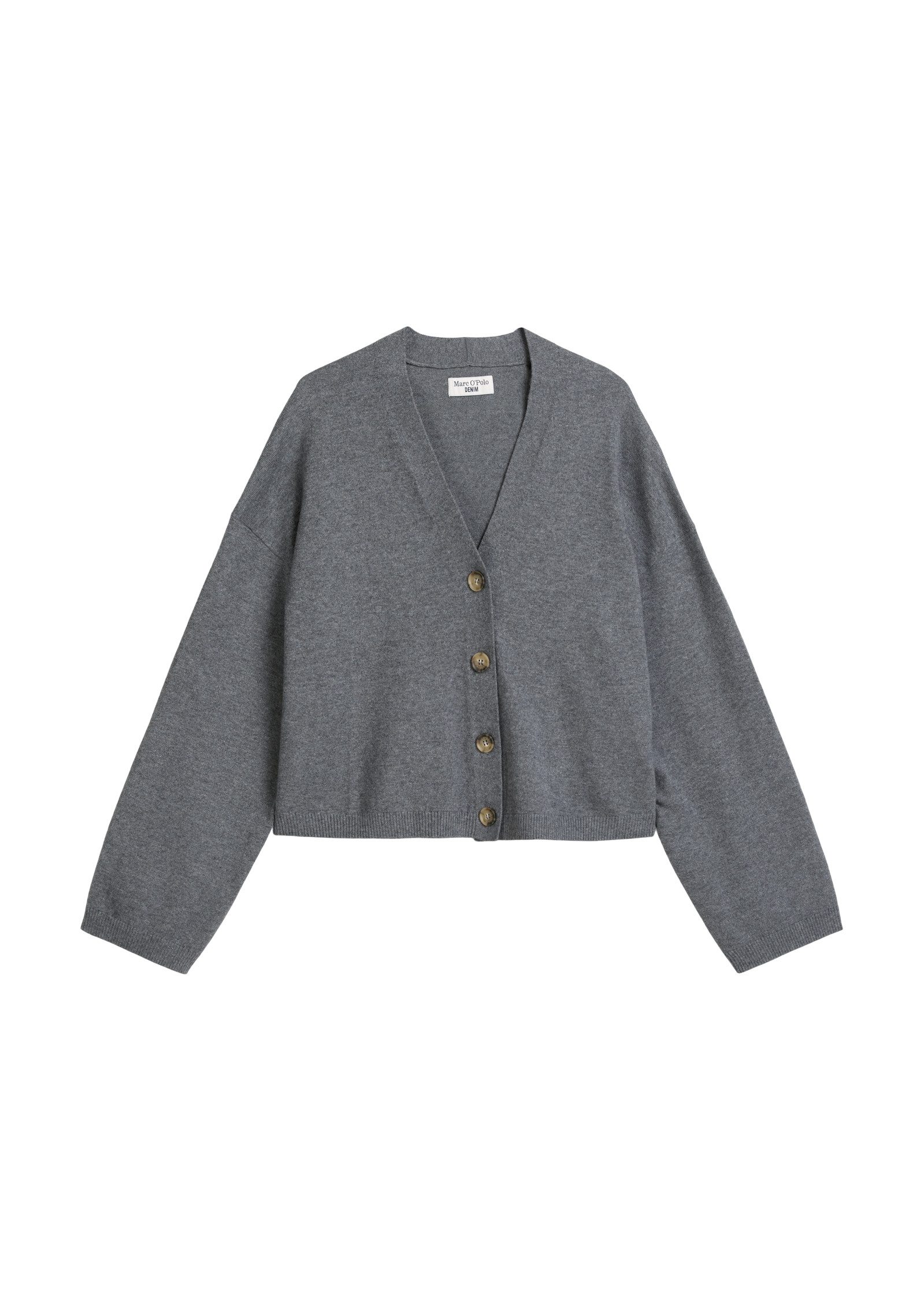 Cardigan aus Soft Cotton Stretch