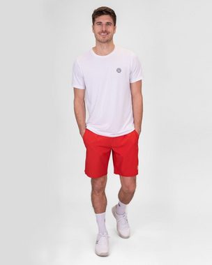 BIDI BADU Shorts Crew Tennishose kurz für Herren in rot