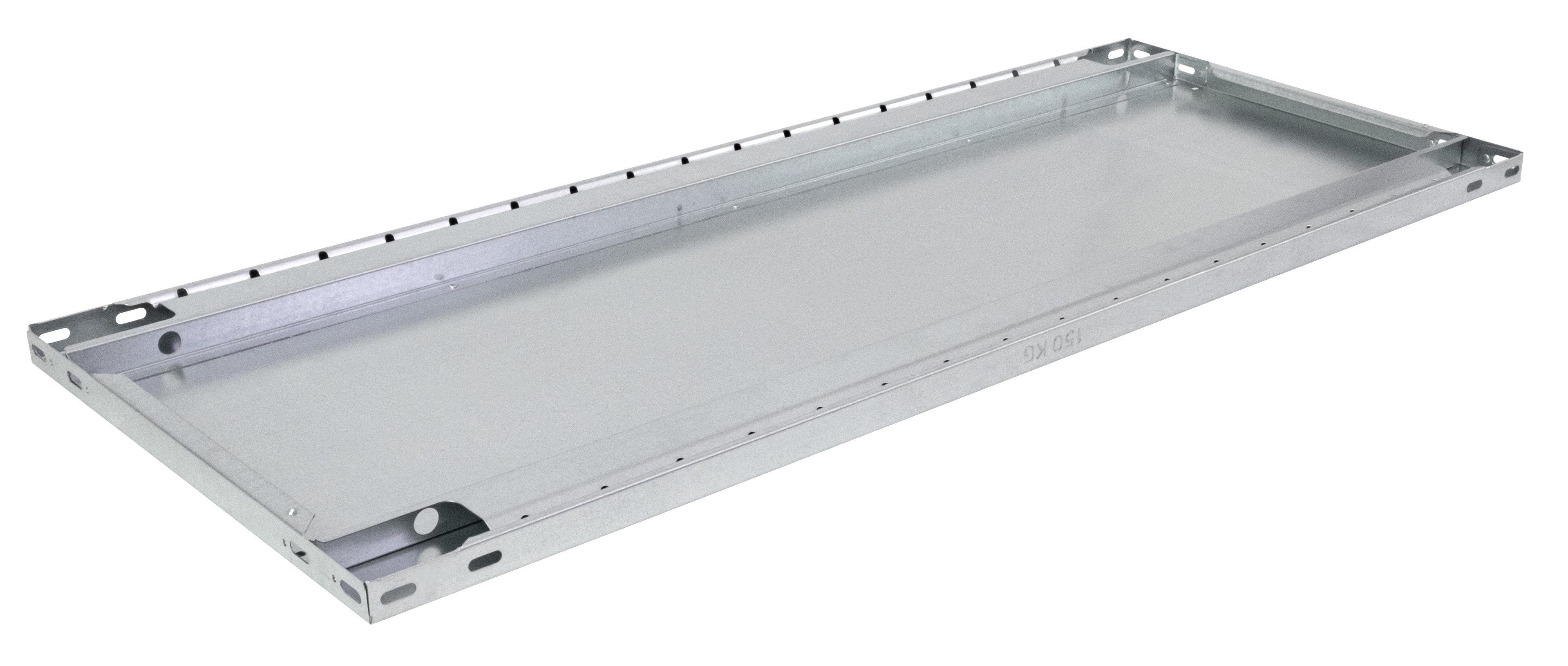 SCHULTE Lagertechnik Steckregal Zusatz-Fachboden MULTIplus150 1000 x 300, inkl. 4 Fachbodenträgern