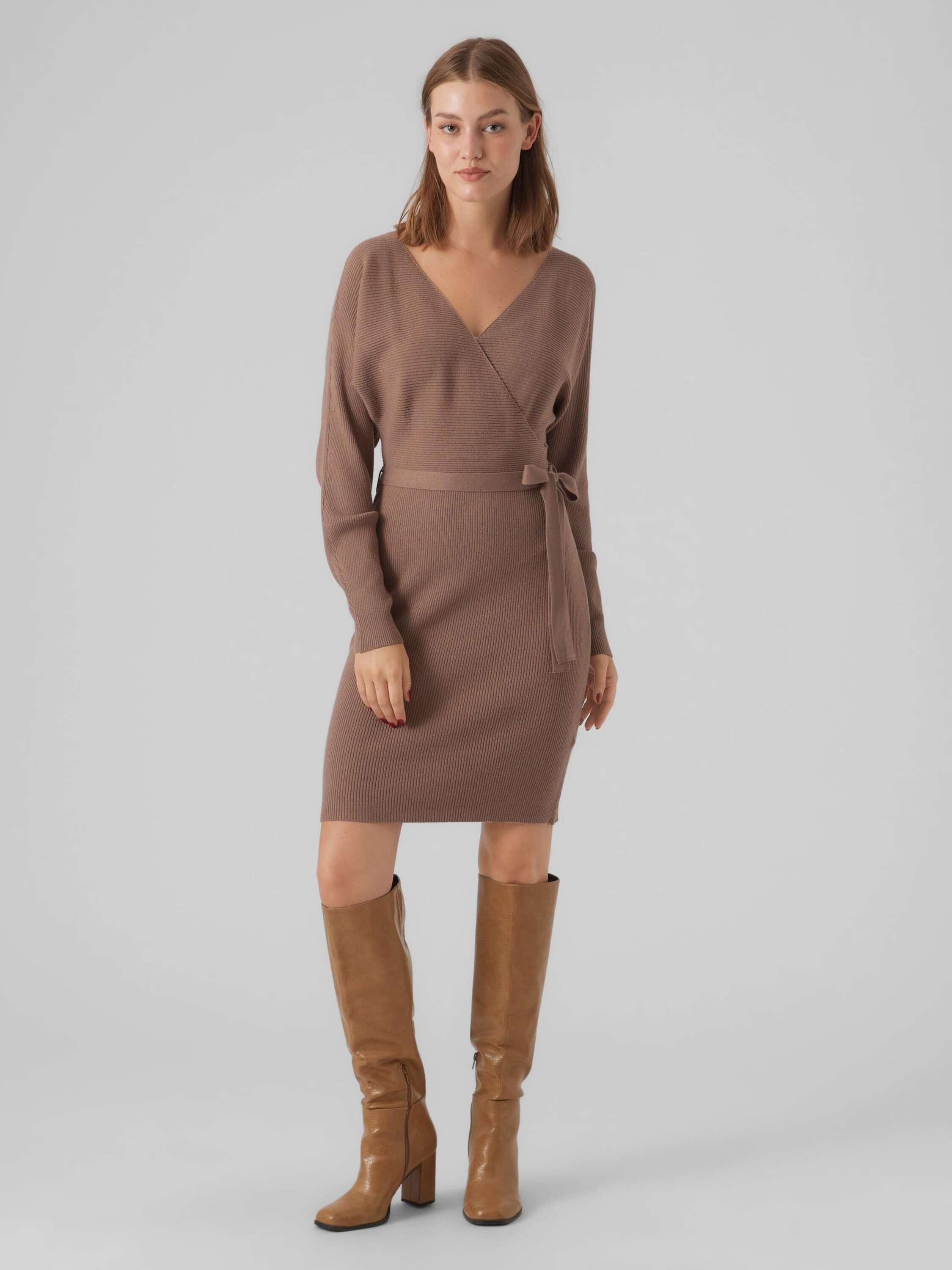 Vero Moda Strickkleid (1-tlg) Plain/ohne Details günstig online kaufen