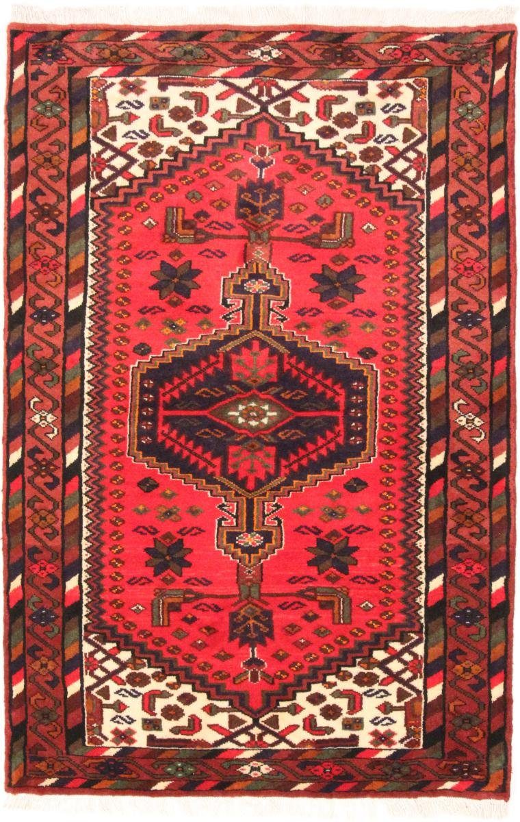 Orientteppich Ghashghai Taleghan 97x154 Handgeknüpfter Orientteppich, Nain Trading, rechteckig, Höhe: 12 mm