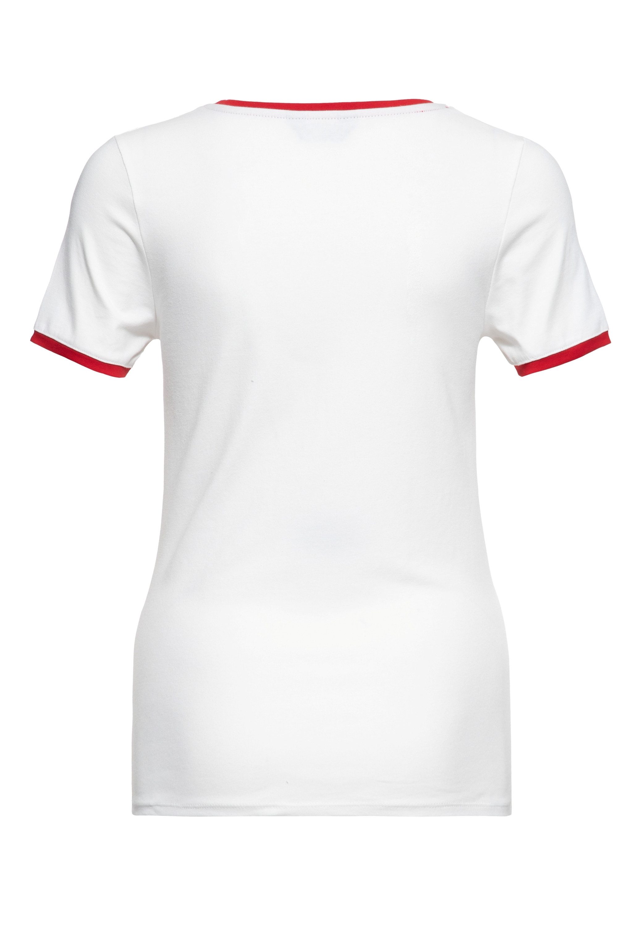 QueenKerosin Print-Shirt Rome for Lovers (1-tlg) mit italienischem Artwort- günstig online kaufen