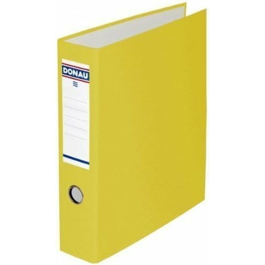 DONAU Präsentationsordner Biella 3972001-11 Ring Binder, Yellow