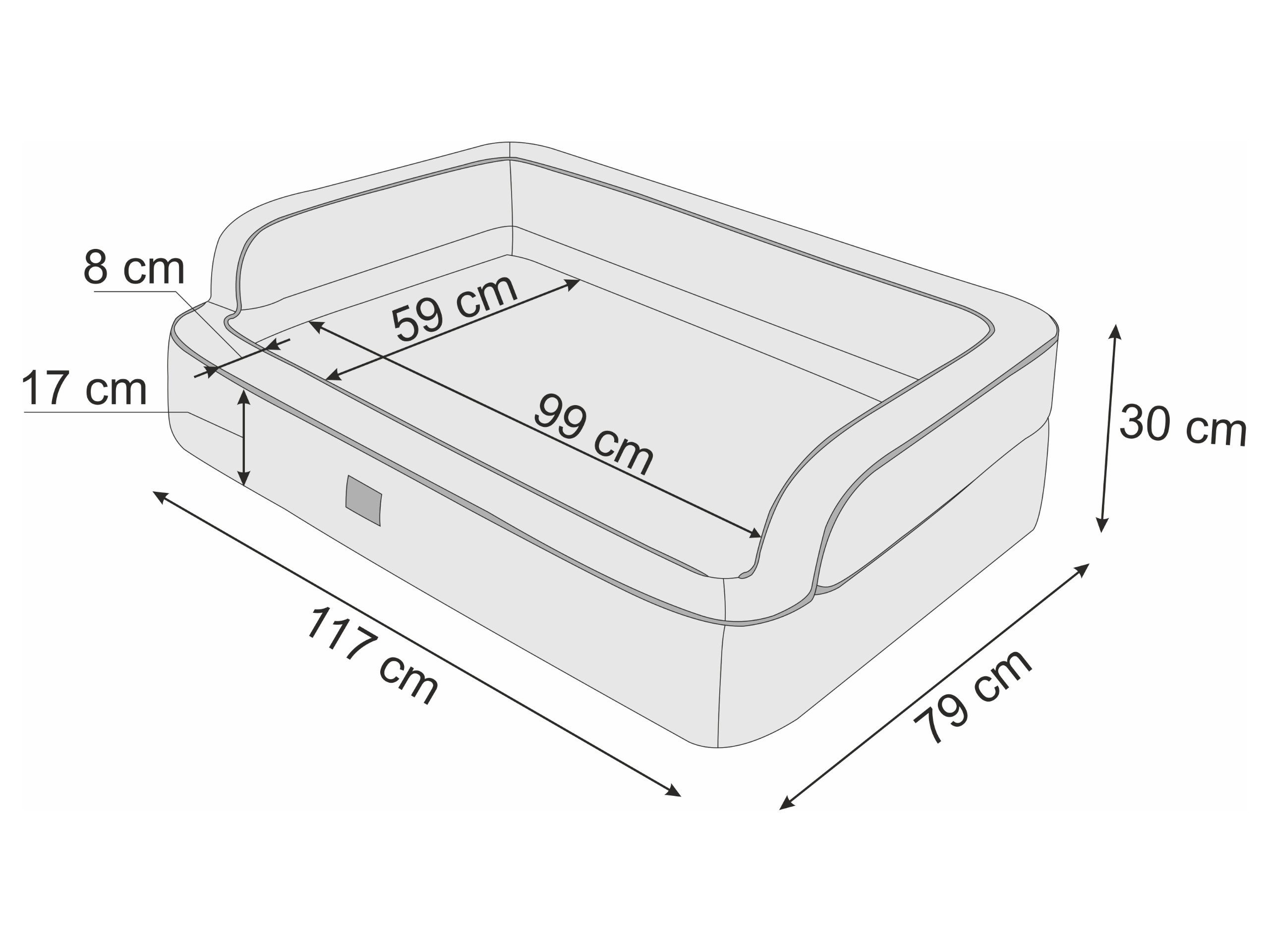 Hobbydog Tierbett Hundebett Schlafplatz Hundekissen Hundesofa günstig online kaufen