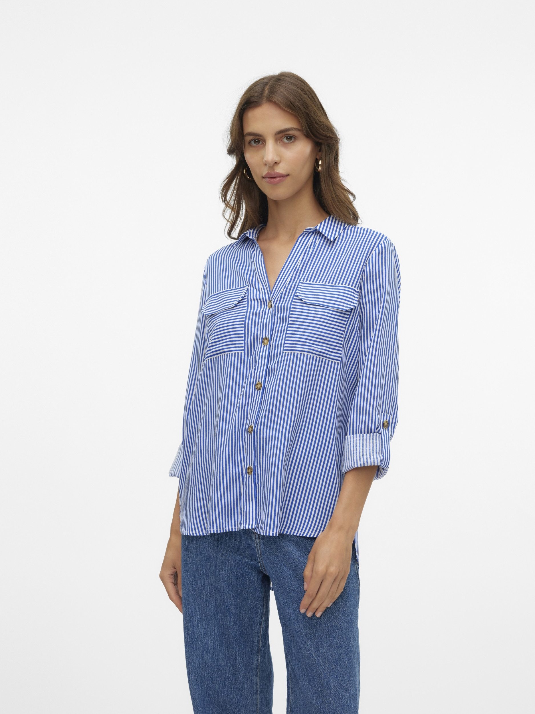 ONLY Blusenshirt VMBUMPY L/S SHIRT NEW günstig online kaufen