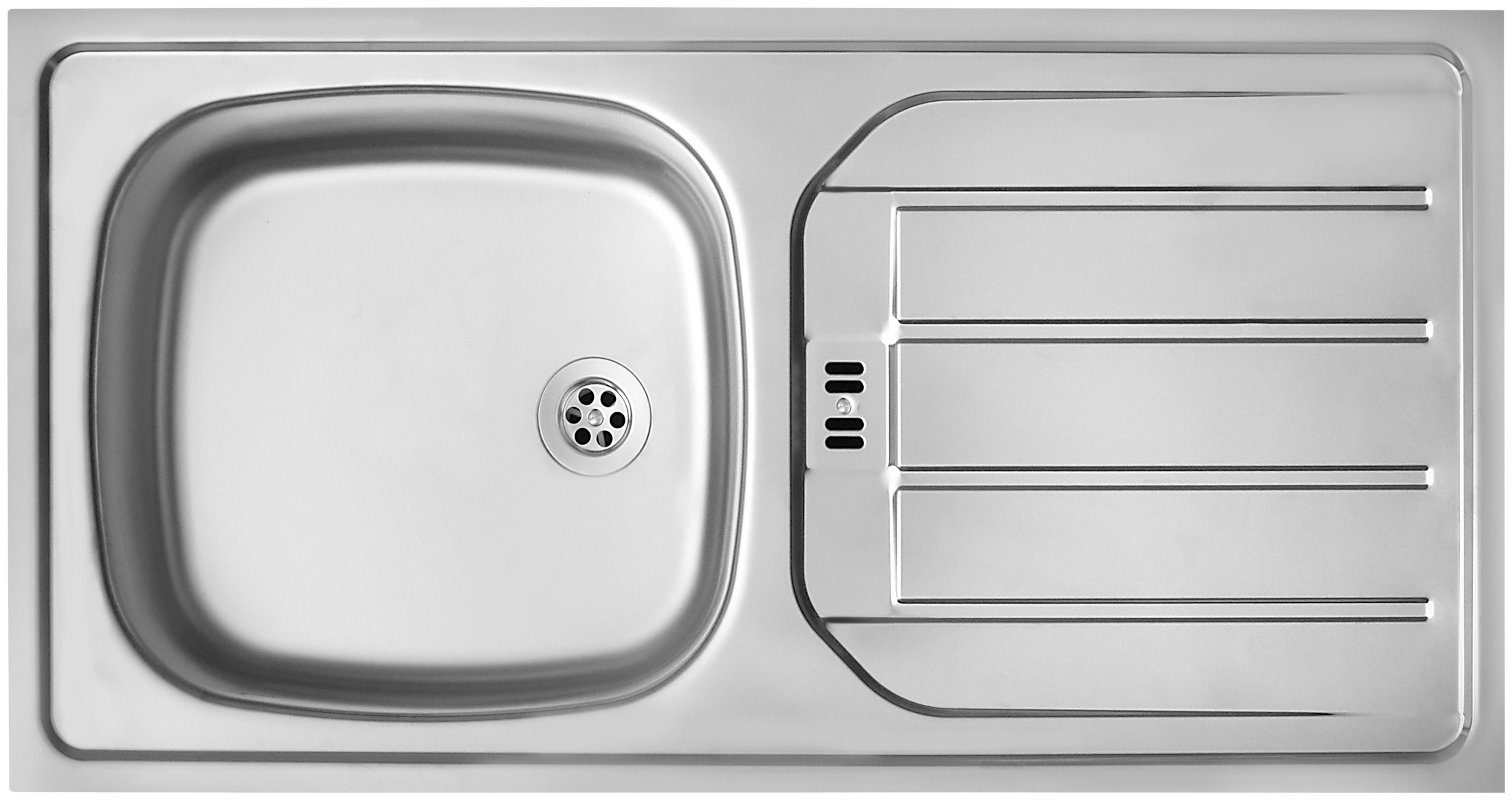 wiho Küchen Küchenzeile Chicago, cm anthrazit E-Geräten, | Anthrazit 220 Breite mit Glanz
