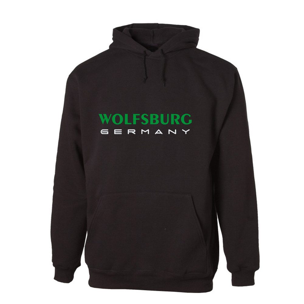 G-graphics Hoodie Wolfsburg Germany Unisex Pullover mit einem Motiv für den echten Fan