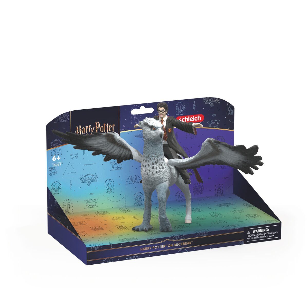 Schleich® Spielfigur HARRY POTTER™, Harry Potter™ auf Seidenschnabel (14947), (2-tlg)