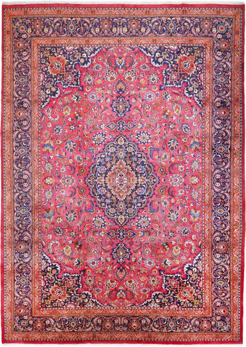 Orientteppich Mashhad 339x484 Handgeknüpfter Orientteppich / Perserteppich, Nain Trading, rechteckig, Höhe: 12 mm