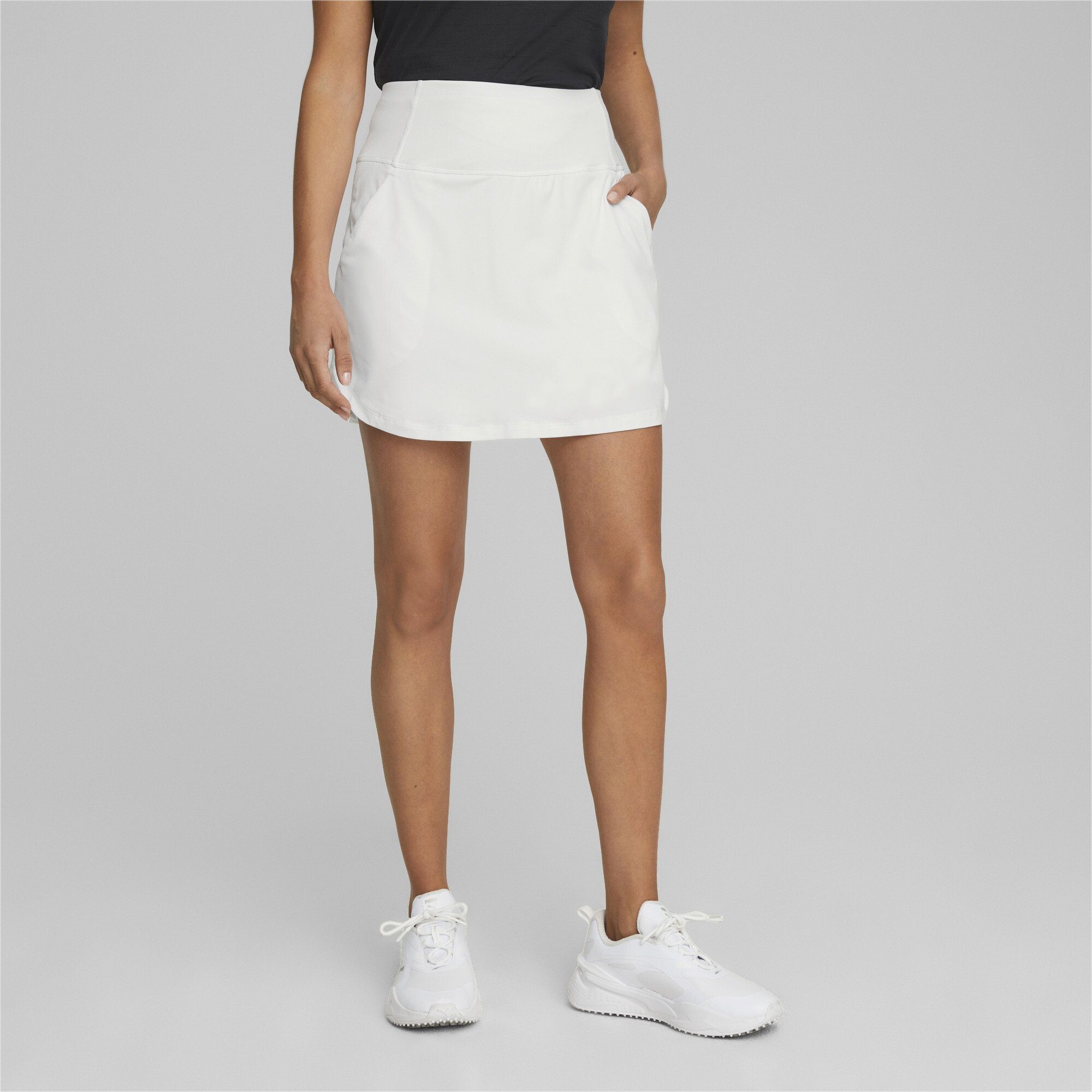 Bright Golfrock Damen PUMA Golfrock White PWRMESH