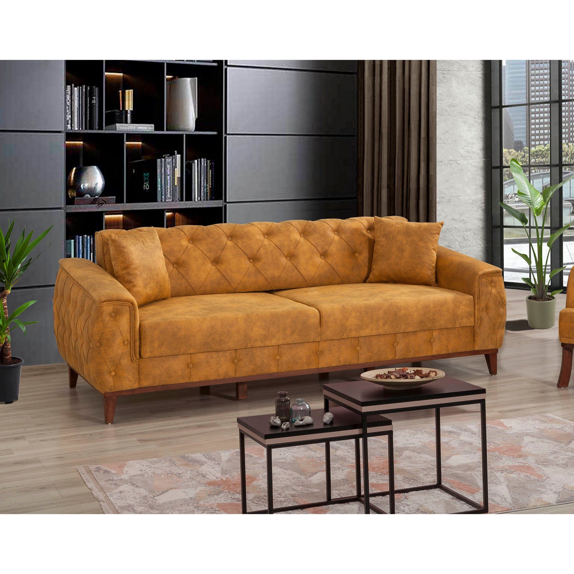 Sofa Decor UNQ1530-3-Sitz-Sofa-Bett Skye