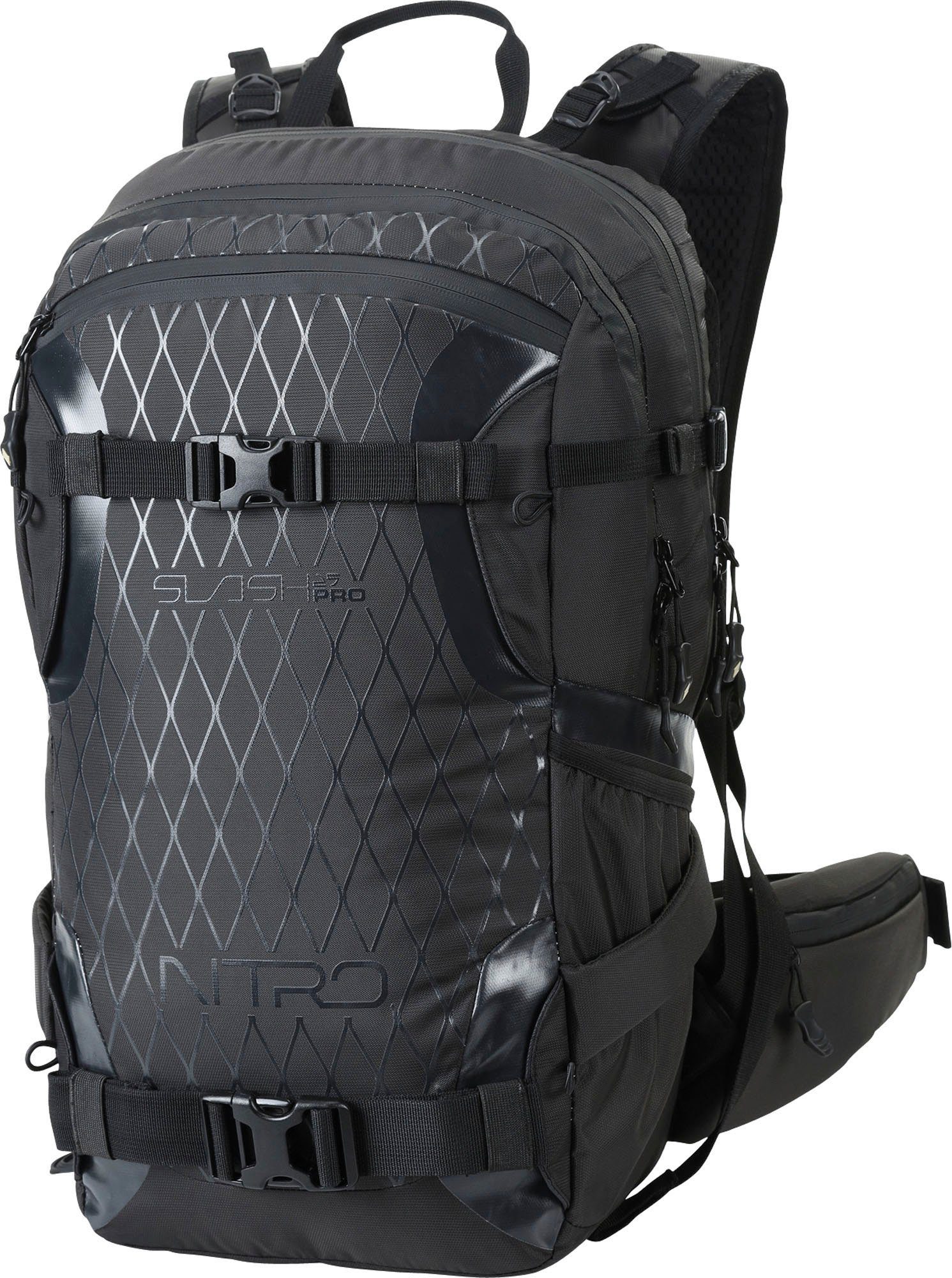 NITRO Freizeitrucksack Slash 25 Pro, Snowboardrucksack,Wanderucksack, Freizeitrucksack, Skatepack Phantom