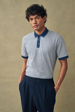 Next Poloshirt Strukturiertes Polo-Shirt (1-tlg)