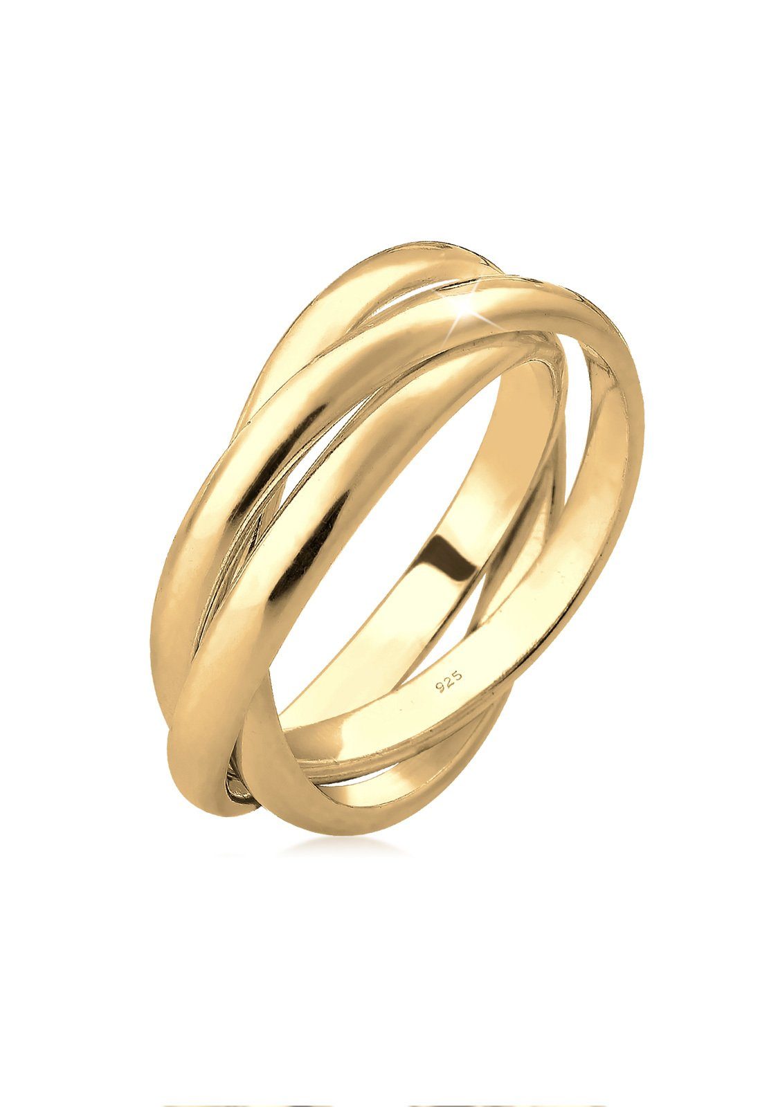 Elli Fingerring Wickelring Trio Trini Basic günstig online kaufen