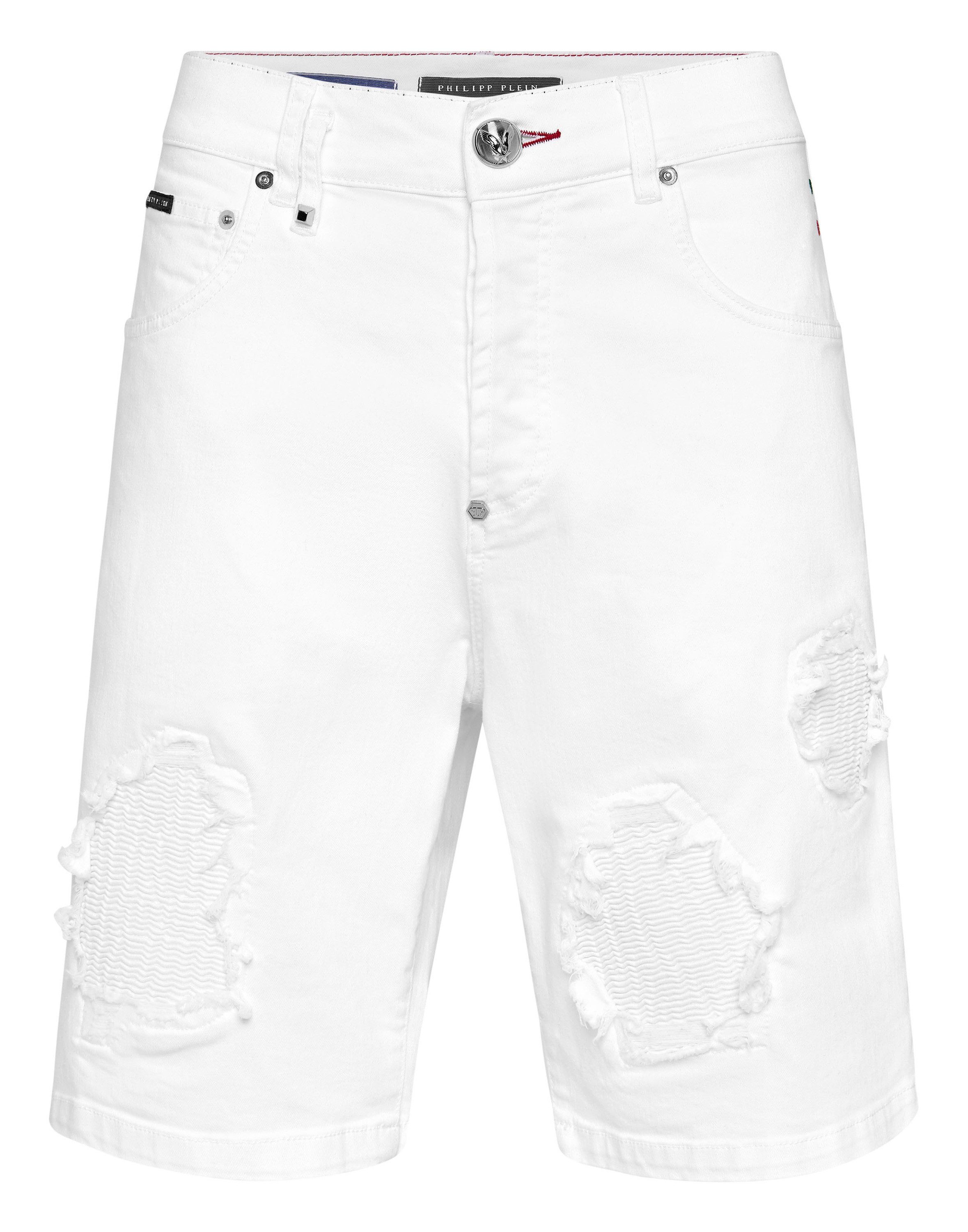 PHILIPP PLEIN Shorts Jeansshorts
