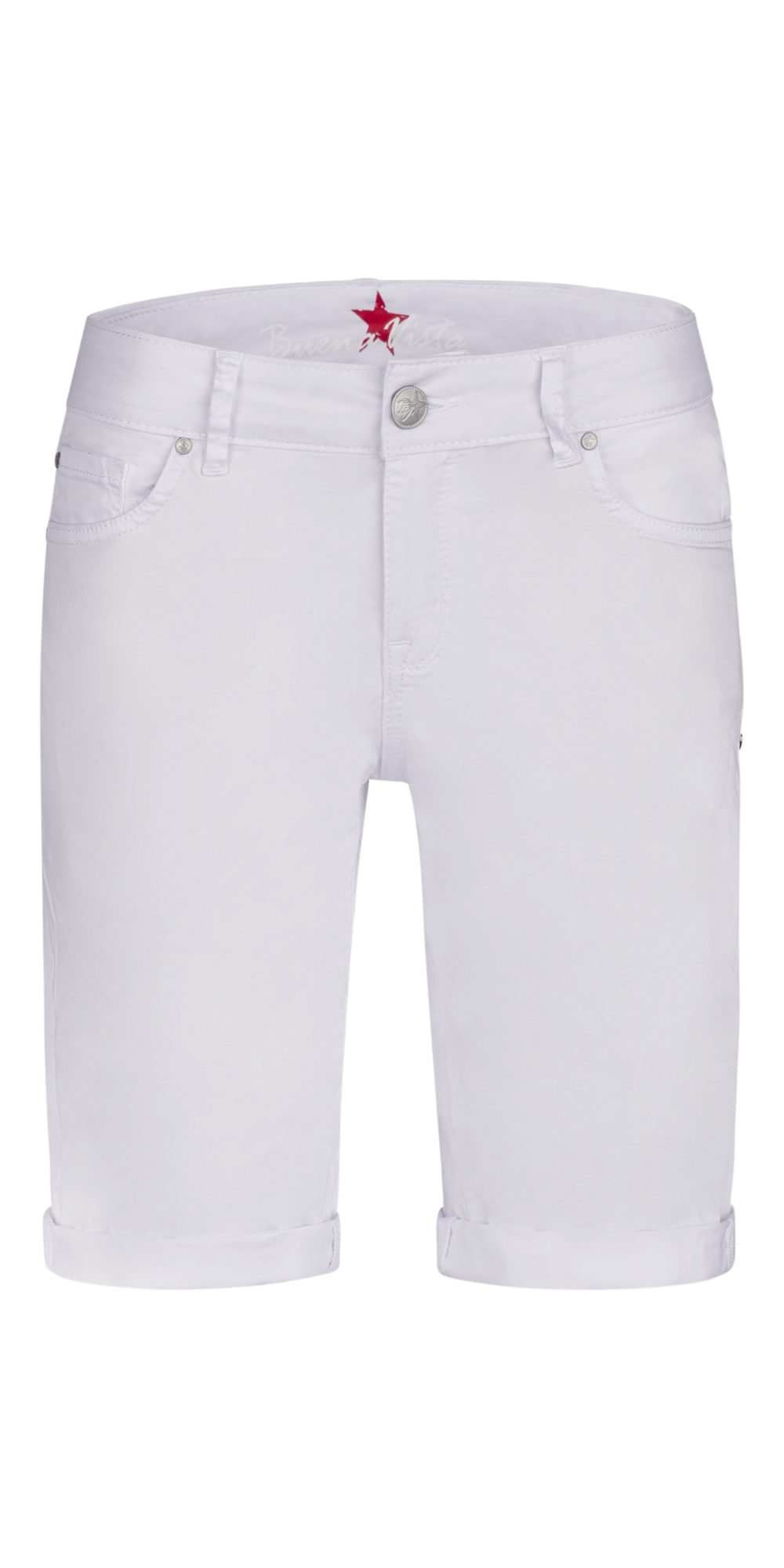 Buena Vista Stretch-Jeans BUENA VISTA ITALY SHORT white 888 B5876 4003.032 - Stretch Twill