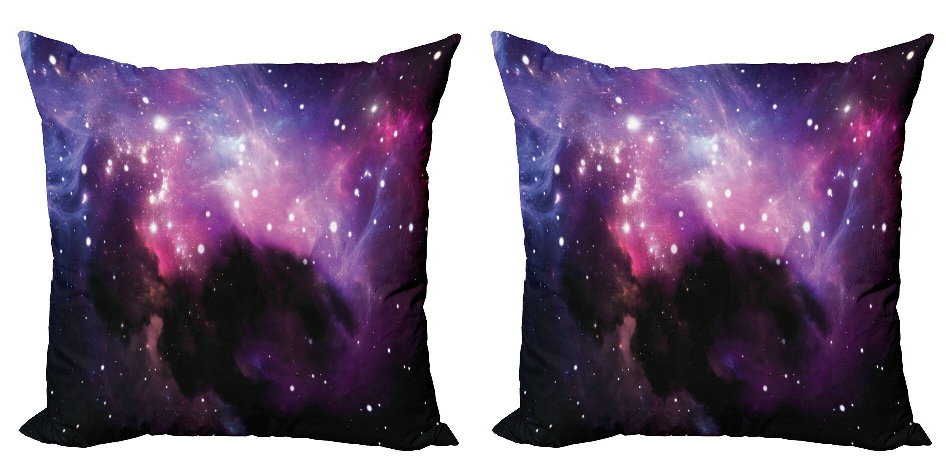 Kissenbezüge Modern Accent Doppelseitiger Digitaldruck, Abakuhaus (2 Stück), Platz Nebula Cosmos Bild