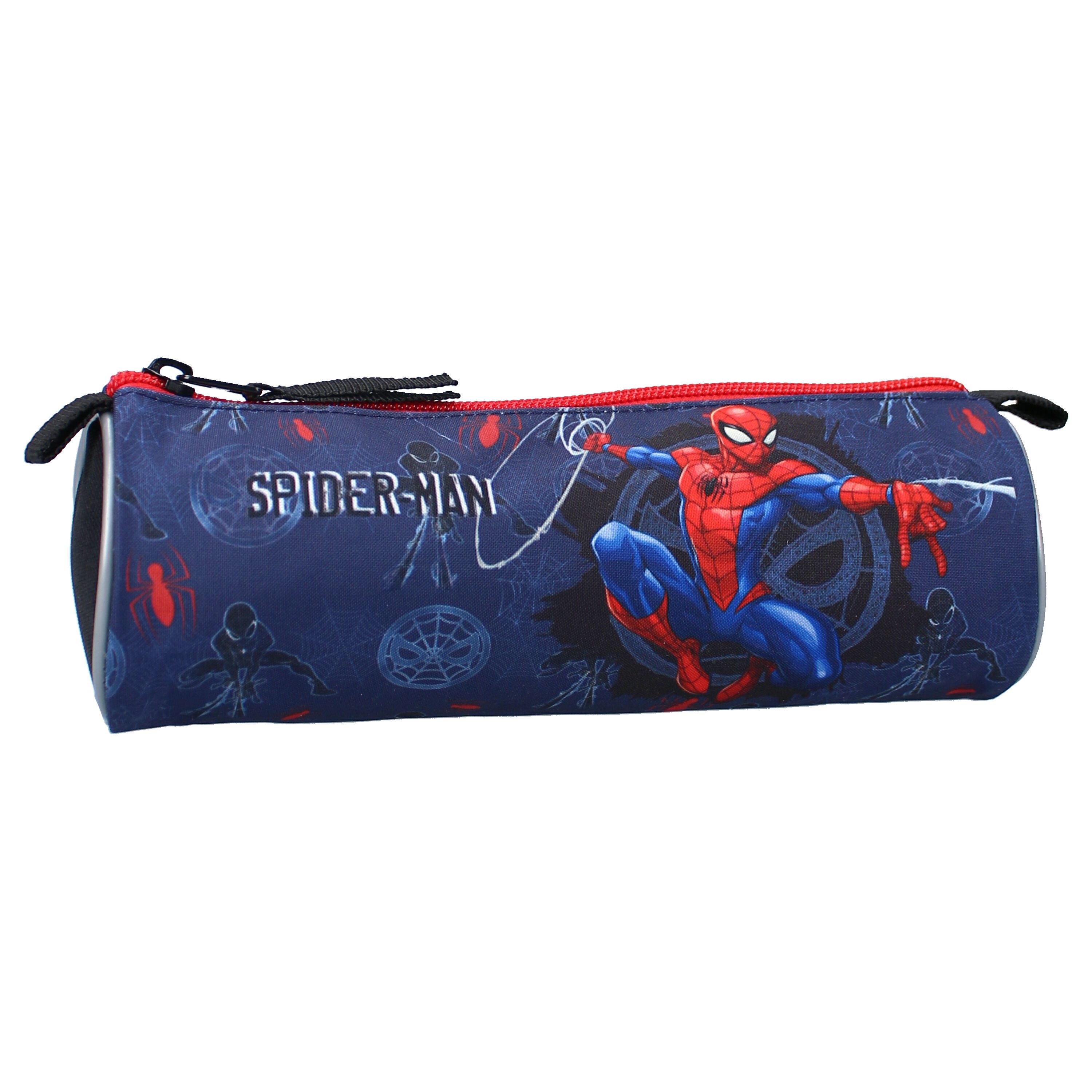Spiderman Federmäppchen Etui mit Reißverschluss für Kinder