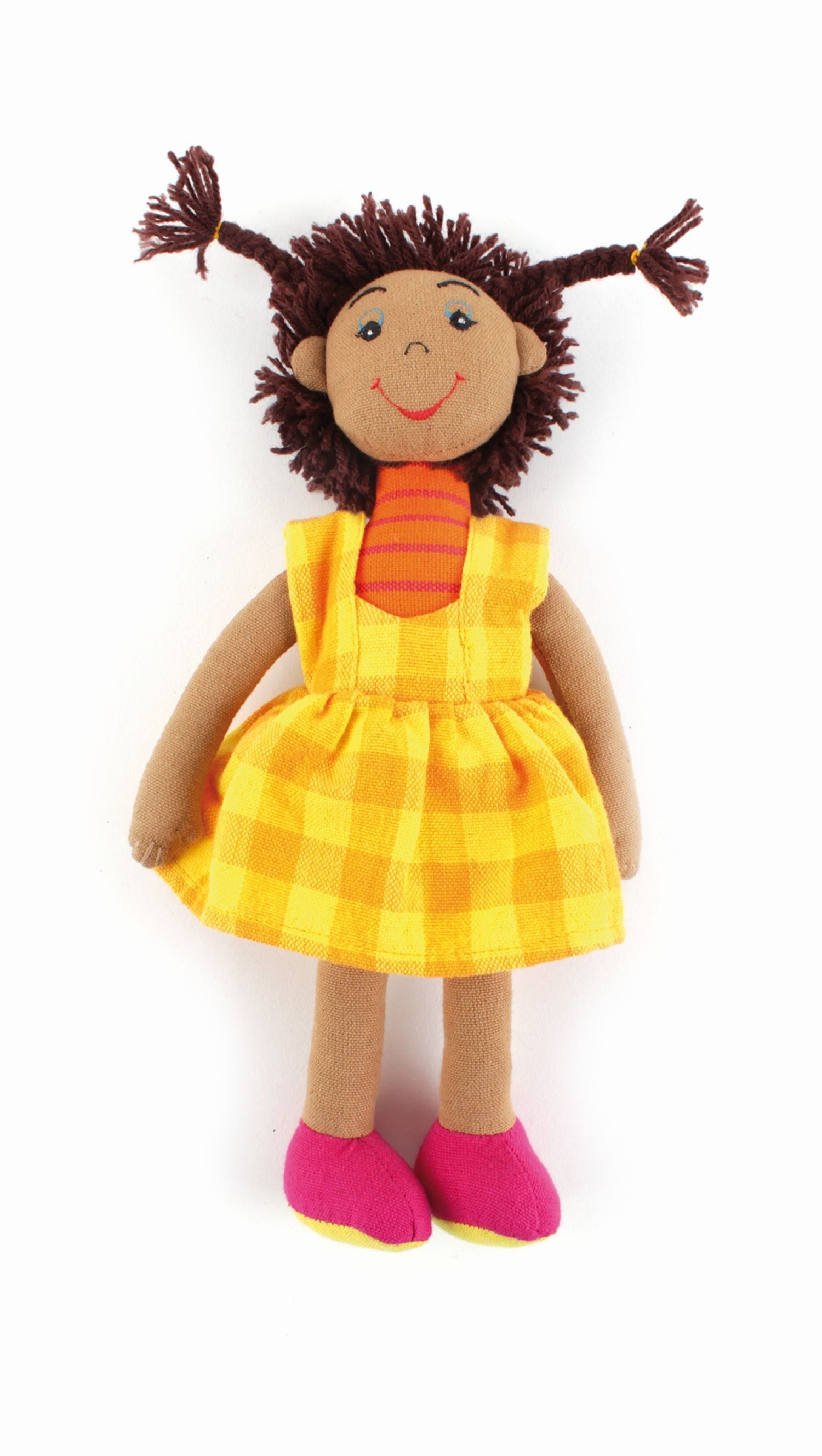 El Puente Stoffpuppe Anziehpuppe "Kathrin", Handmade, Handmade
