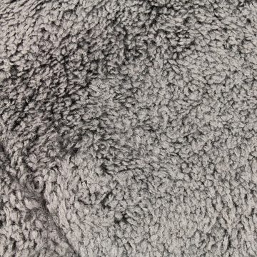 Macosa Home Staubwischer 2er Set Mikrofasermopp Wischbezug grau weiß 42 cm Bodenwischer Bezug (2-St), Mikrofaser Ersatzbezug Wischaufatz Reinigung Bezug