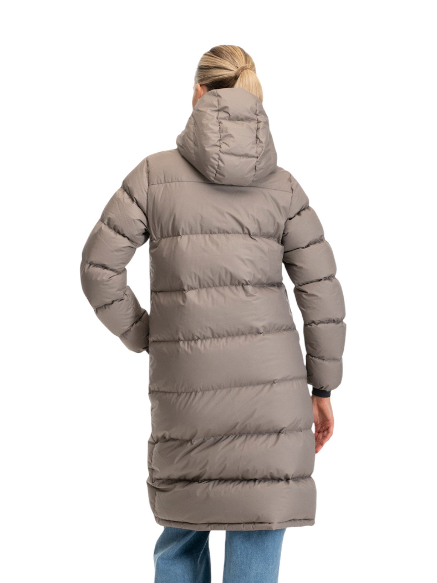 Bergans Daunenmantel Urban Down Long Coat (wärmeisolierung) grau Damen
