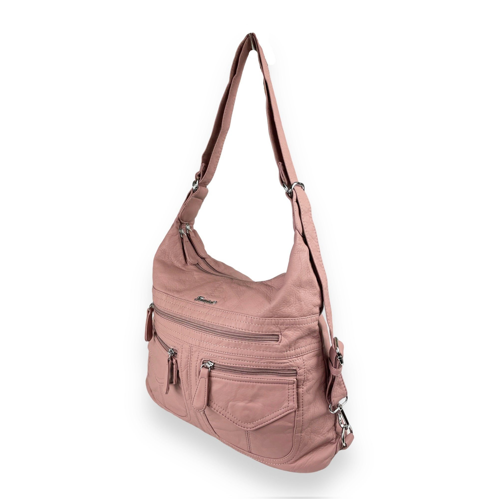 Taschen4life Schultertasche Rucksacktasche AK3435 Multifunktionstasche Schultertasche, Rucksack