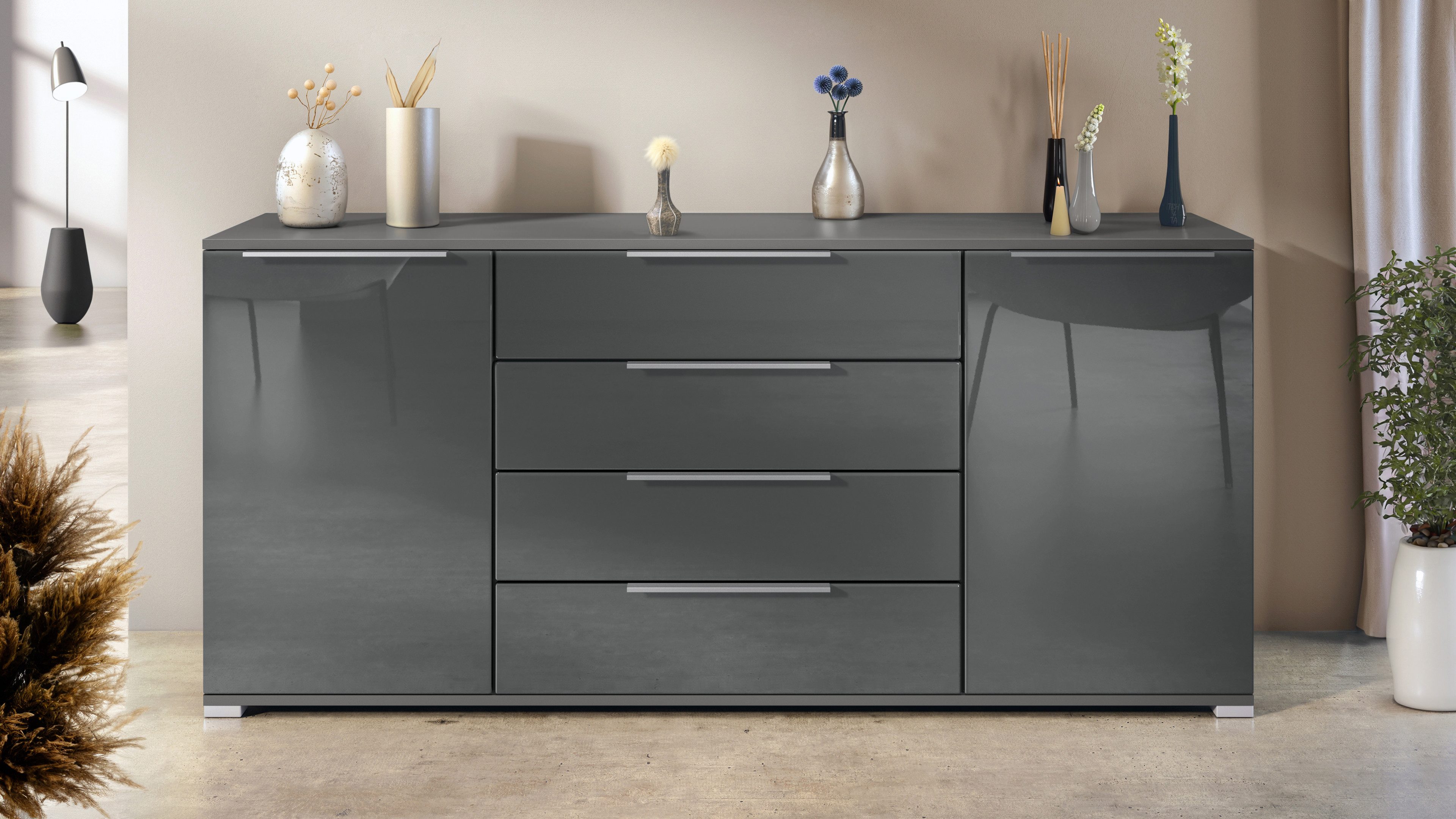 Vladon Sideboard Linio V2 (Moderne Kommode, günstig online kaufen