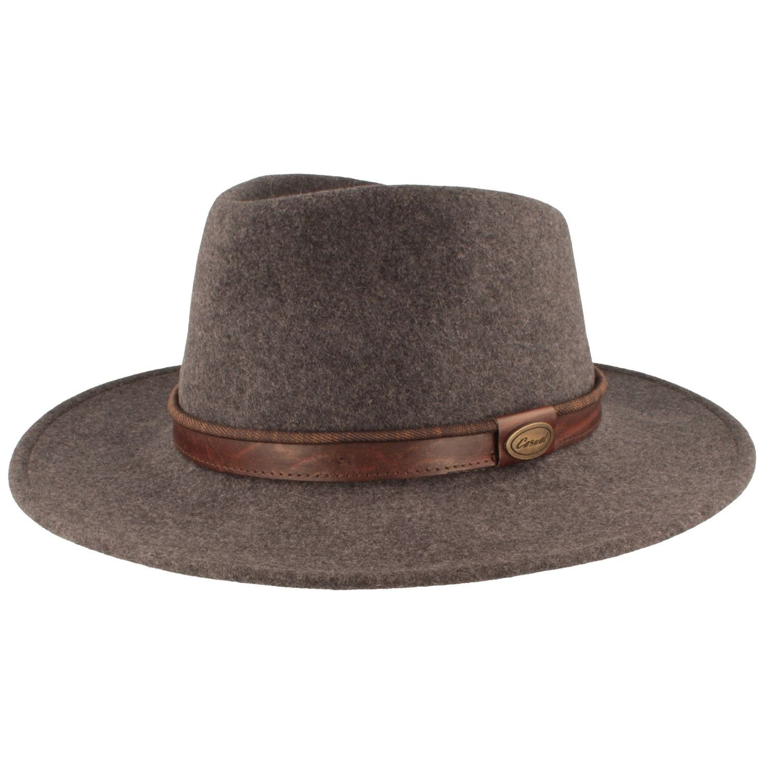 Breiter Filzhut rollbar aus Wollfilz günstig online kaufen