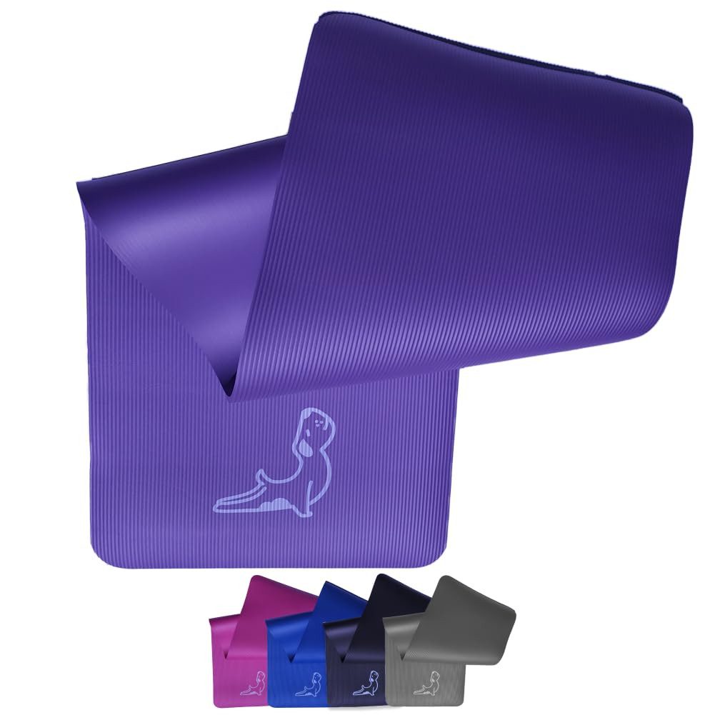 PETARYA Yogamatte PETARYA Yoga Matte Premium 10 mm - Besonders Flexible Geruchsneutrale