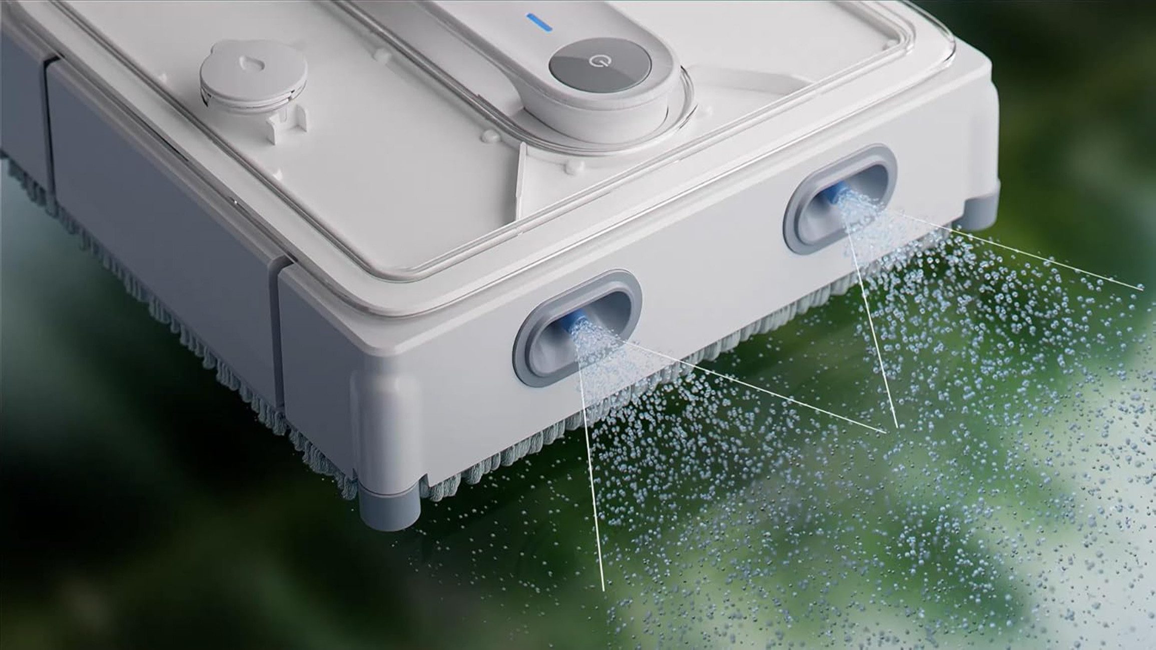 HUTT Fensterputzroboter W9, 90 m² Flächenreinigung mit einer Wasserfüllung, Intuitive Bedienung