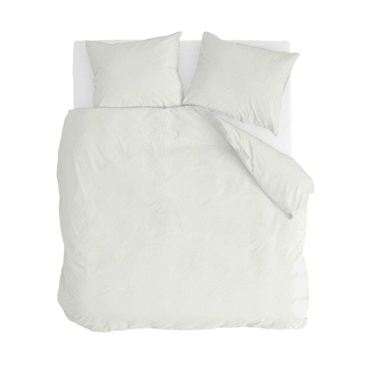 Walra Bettwäsche Bettwäsche Vintage Cotton Natürlich - 240x220 cm, Natürlich 100% Baumwolle Bettbezüge