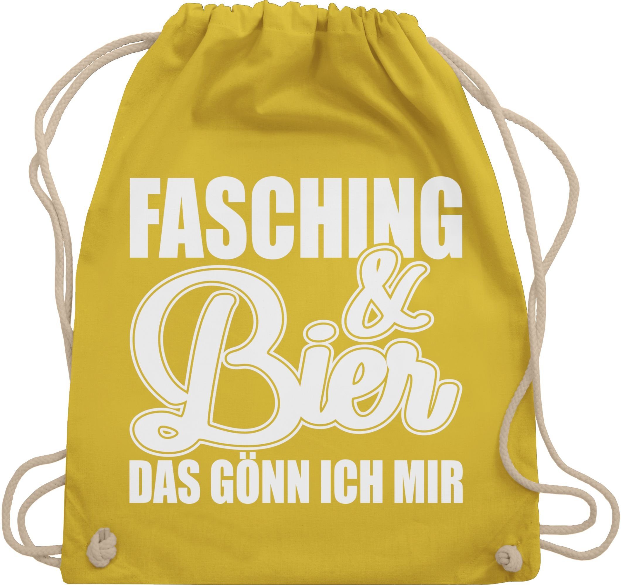 Turnbeutel Fasching und Bier das gönn ich mir I