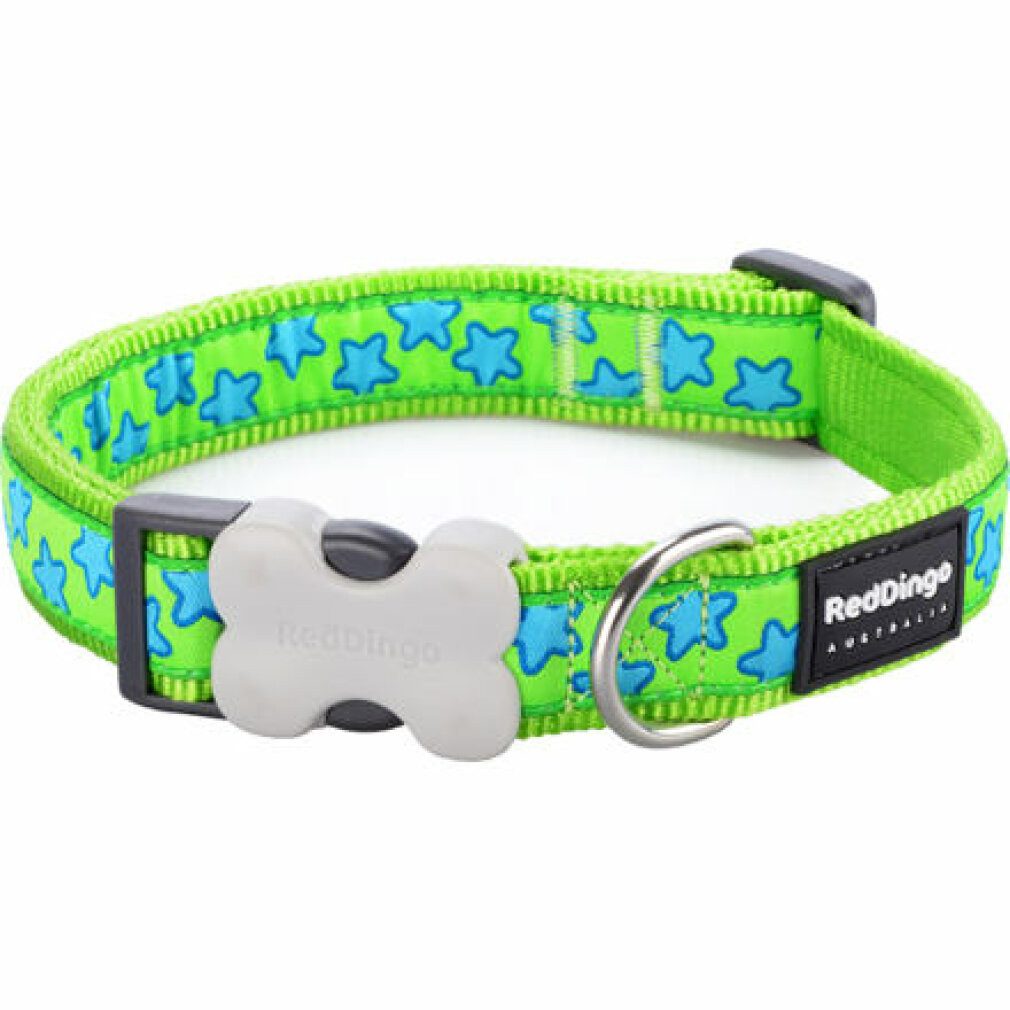Red Dingo Hunde-Halsband Hundehalsband Stern Sterne (1,2 x 20-32 cm)