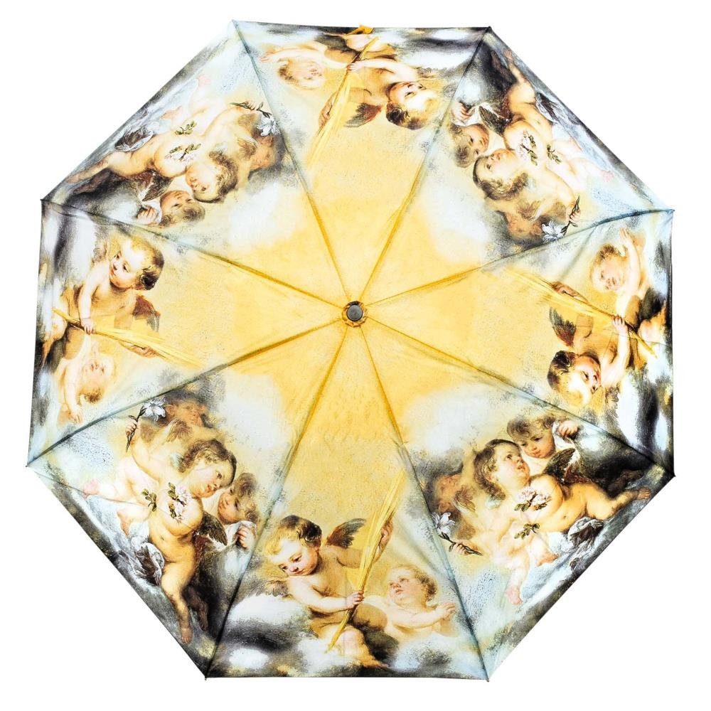 Luckyweather not just any other day Taschenregenschirm Regenschirm ENGEL IN DEN WOLKEN Taschenschirm