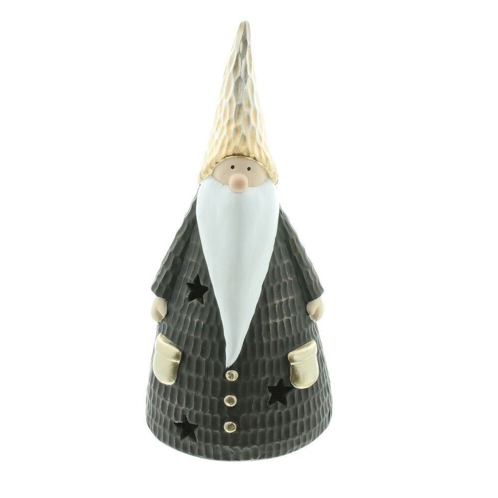 Home-trends24.de Weihnachtsfigur LED Figur Weihnachtsfigur Weihnachtsdeko Wichtel Santa Weihnachtsmann