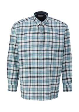 s.Oliver Langarmhemd Regular: Button Down-Hemd Tape